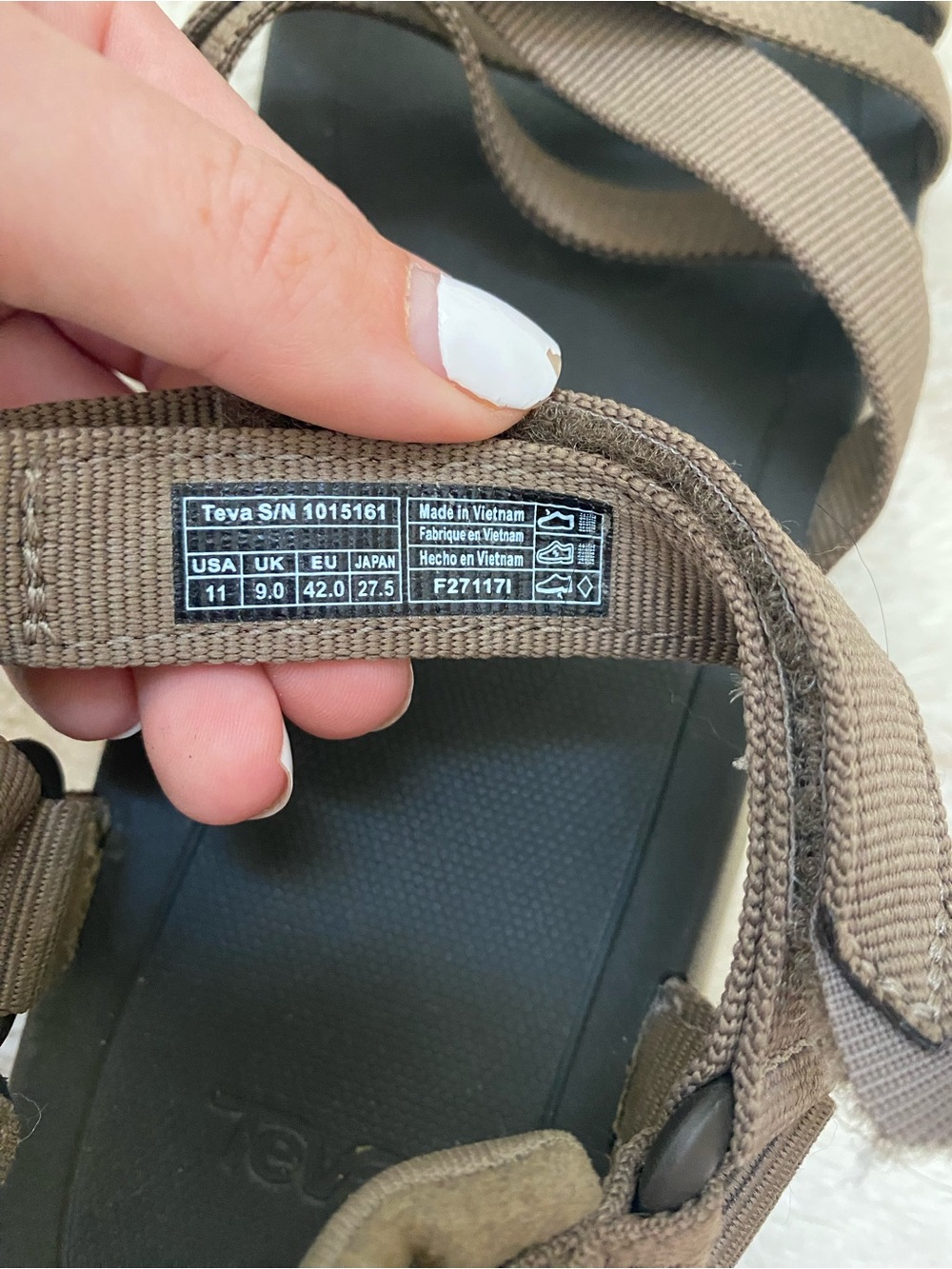 NWOT Teva Sanborn Sandals brown strappy outdoor shoes Sz 11 - Picture 6 of 6